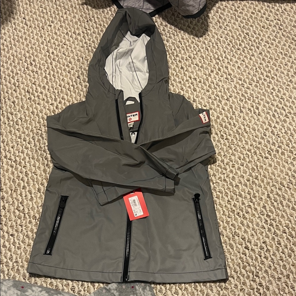 NWT size 5T Hunter for Target reflective rain jacket